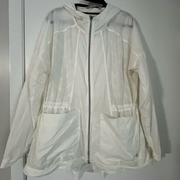 Athleta white windbreaker - Picture 2 of 16